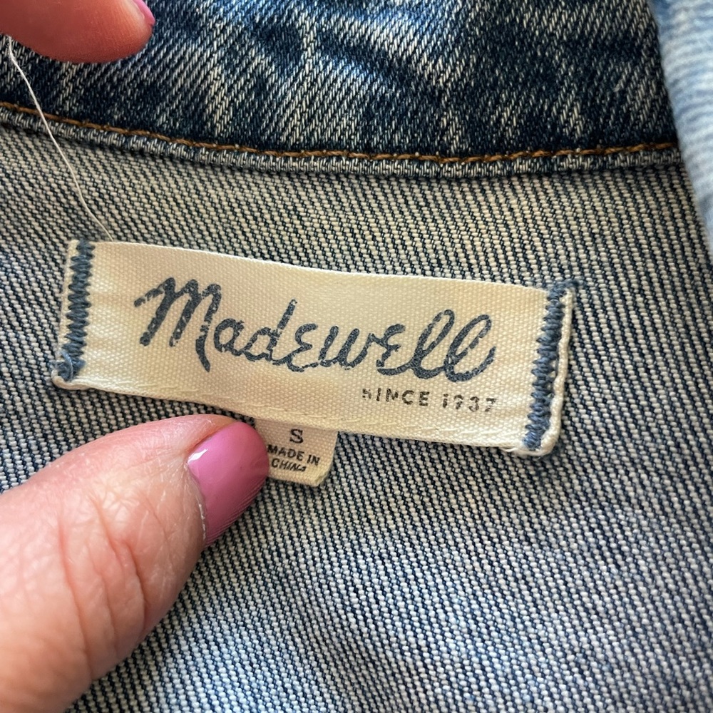 Madewell Denim Jean Jacket - Picture 2 of 3
